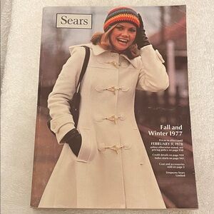 Retro/Vintage 1977 Sears Fall & Winter Catalogue